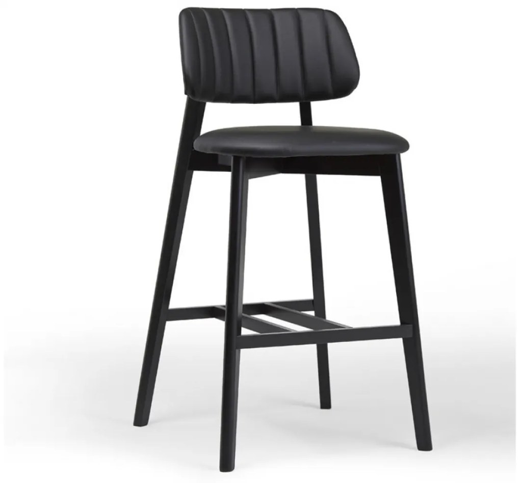 MARY UP 75 BS DREVENÁ BAROVÁ STOLIČKA black