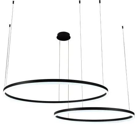 LED Stmievateľný luster na lanku LED/100W/230V 3000-6500K + diaľkové ovládanie