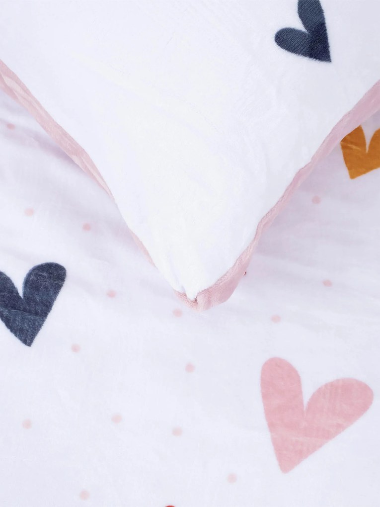 Obliečky mikroplyš Exclusive – Srdiečka