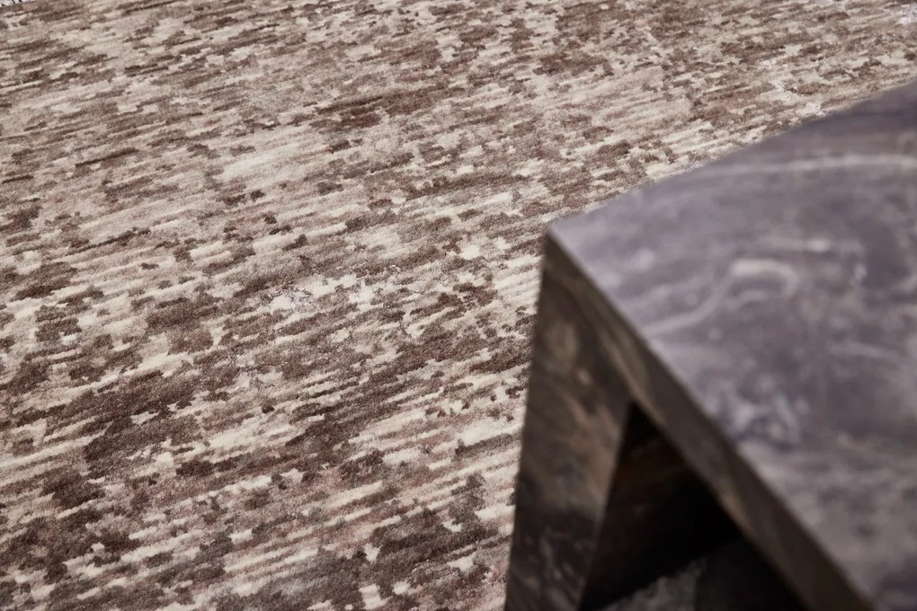 Diamond Carpets India, Ručne viazaný kusový koberec Enstatite DESP HK23, 200x290, hnedá, obývacia izba