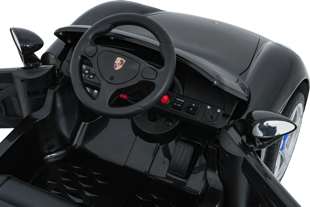 Ramiz Porsche 911 Carrera elektrické autíčko pre deti čierne