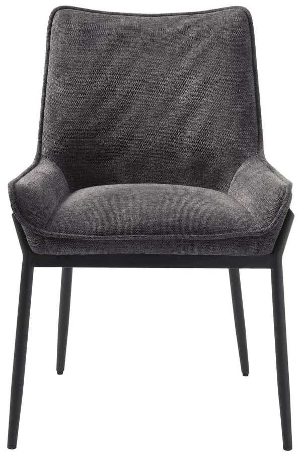 Tmavosivá jedálenská stolička Calgary – Unique Furniture