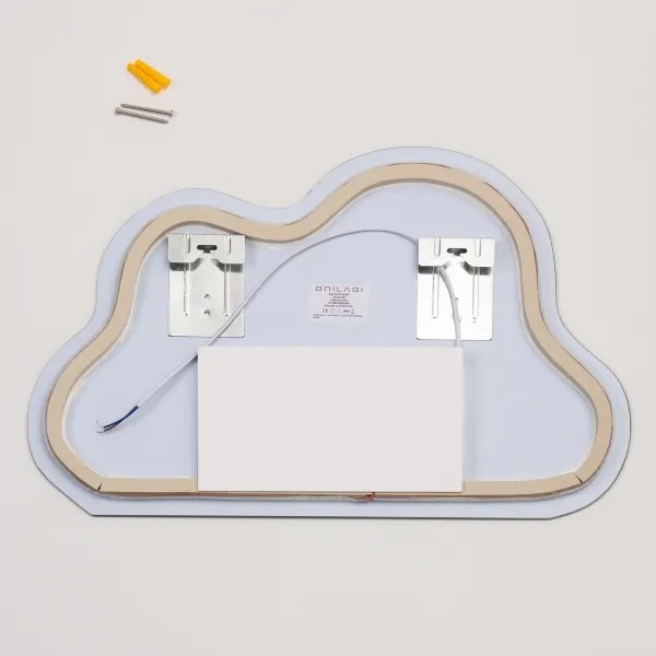 BRILAGI - LED kúpeľňové zrkadlo NUVOLA LED/19W/230V 37×60 cm IP44 CRI 90 stmievateľné +CCT