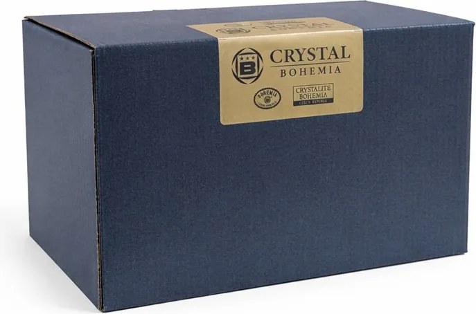 Crystal Bohemia DIAMOND sada cukornička, mlíčenka