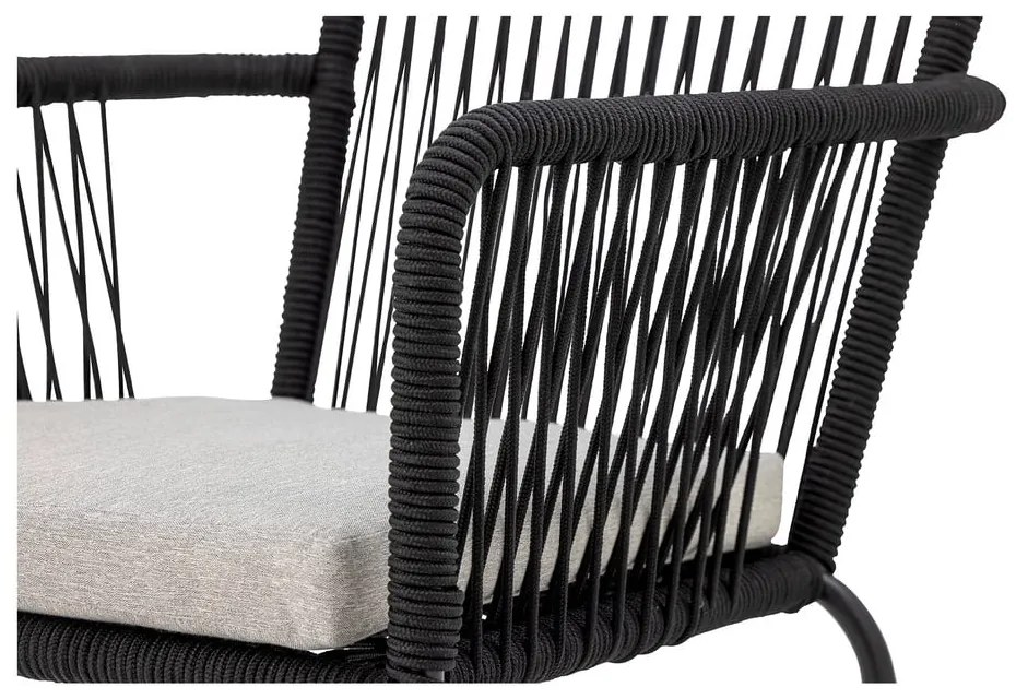 Čierne jedálenské stoličky v súprave 2 ks Santino – Bloomingville