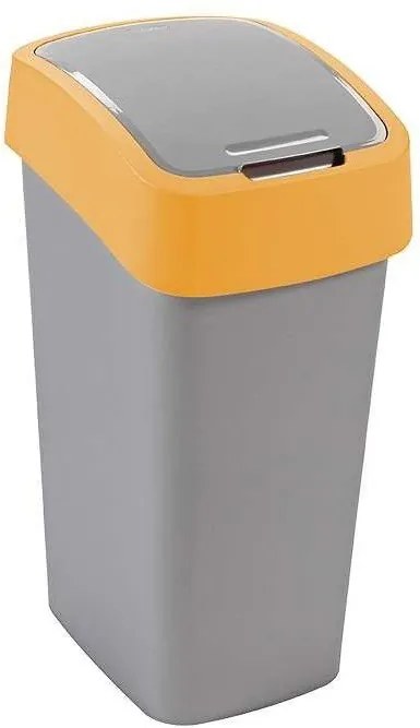 Odpadkový koš FLIPBIN 50l - žlutý CURVER