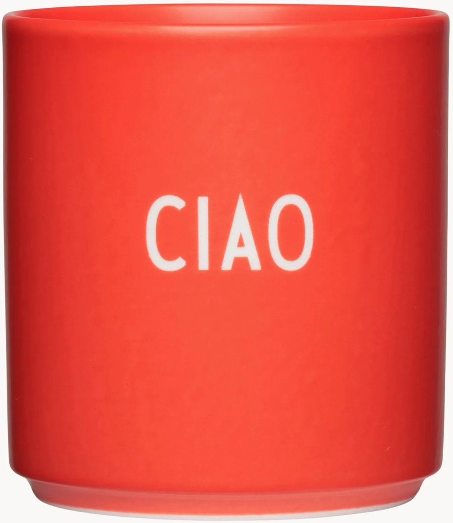 Hrnček's nápisom Favourite Ciao