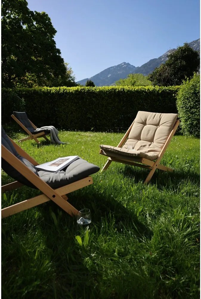 Skladacie kreslo Karup Design Boogie Raw/Brown