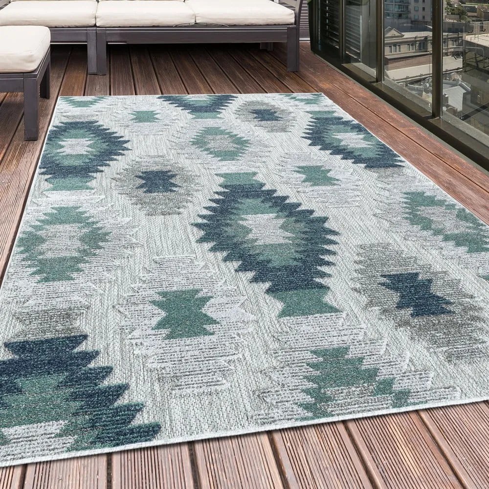 Modrý vonkajší koberec 200x290 cm Bahama – Ayyildiz Carpets