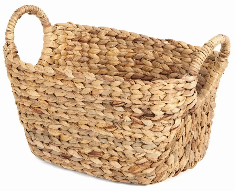 Úložný kôš z morskej trávy Compactor, dĺžka 40 cm