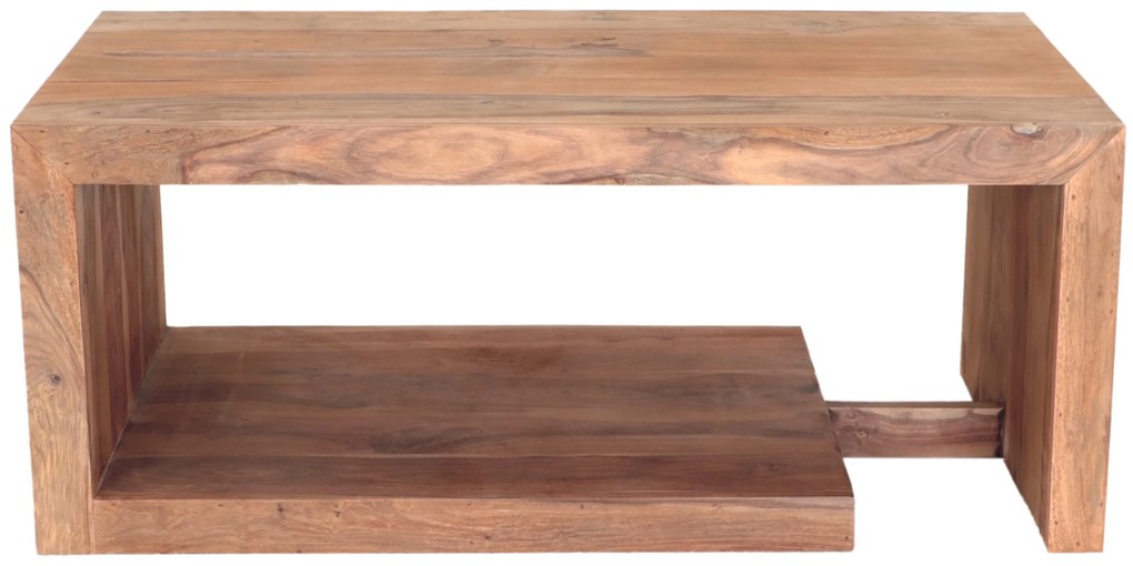 furniture-nabytek.cz - Drevený konferenčný stolík masív palisander 110x60x45