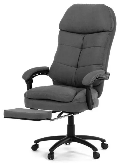 Autronic BONTEC Kancelárske kreslo, synchrónny mechanizmus, sivá látka, KA-F1251 GREY2 Farba: Šedá