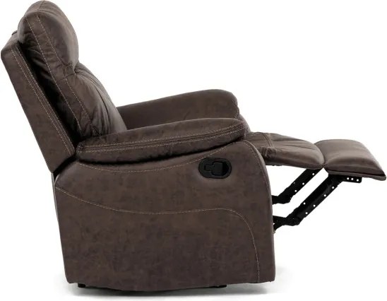 Polohovacie kreslo hnedé TV-4092 BR3