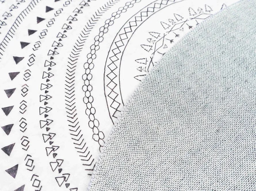 TZ Okrúhly vzorovaný koberec Tina Rozmer: 120