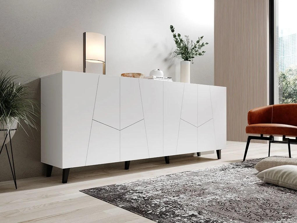 Komoda Itrulto, Farby: biela