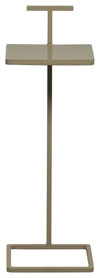 Kovový odkladací stolík 22x22 cm Toste – WOOOD