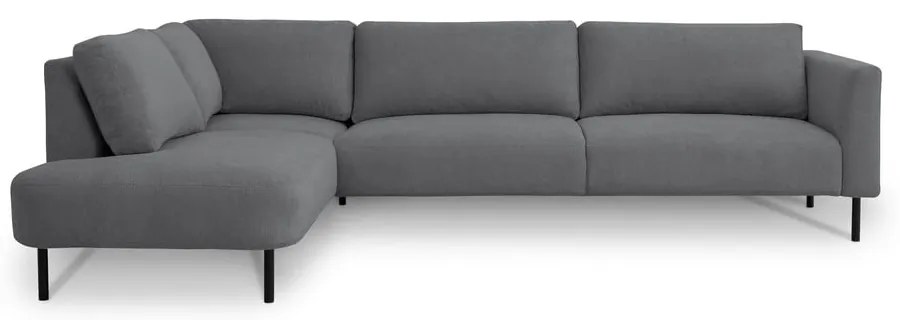 Tmavosivá rohová pohovka (ľavý roh) Hero – Scandic