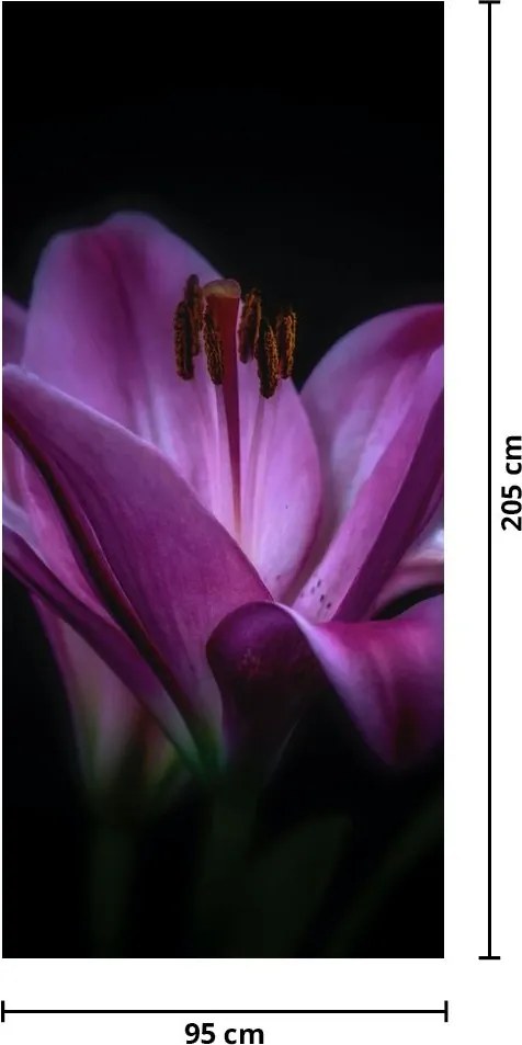 Fototapeta na dvere - Ľalia (95x205cm)