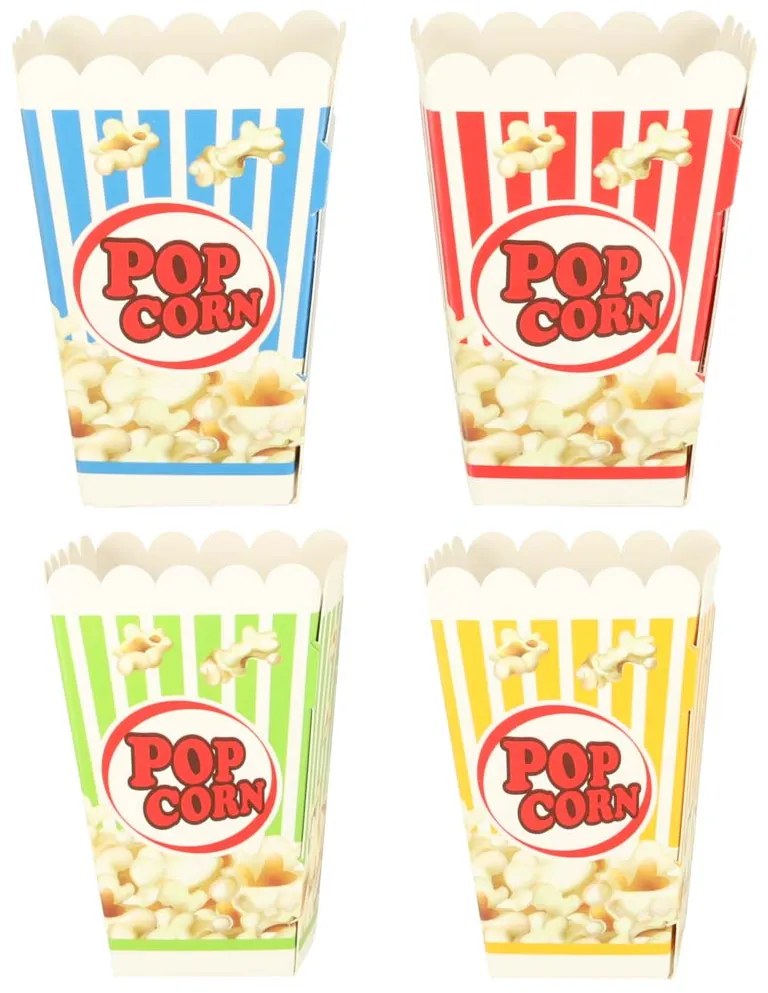 KIK Arkádová hra Catch popcorn corn cups, 2–4 hráči