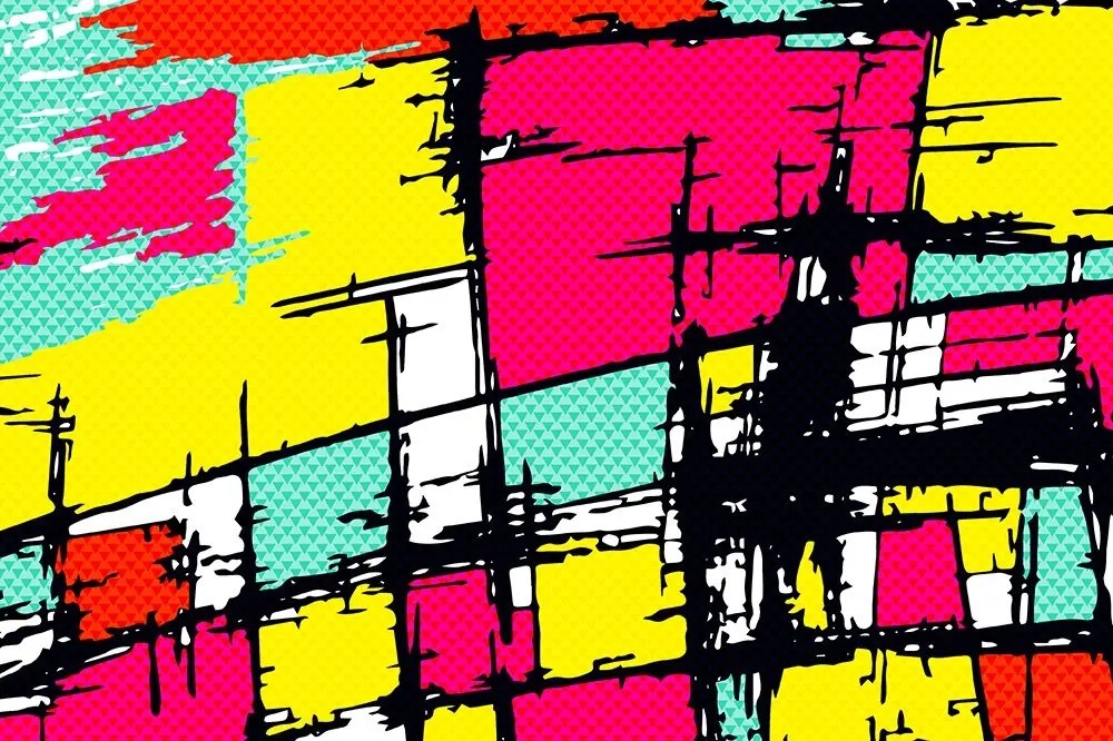 Tapeta mladistvý pop-art - 300x200