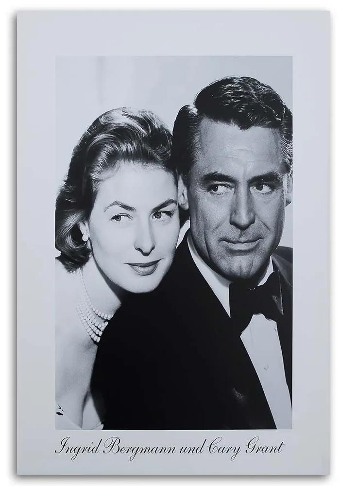 Gario Obraz na plátne Ingrid Bergmann a Cary Grant Rozmery: 40 x 60 cm