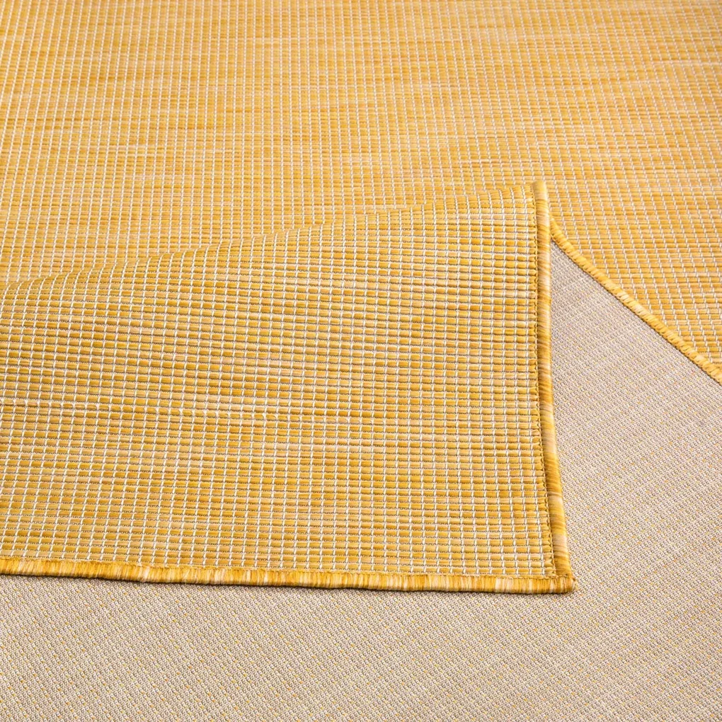 Dekorstudio Šnurkový koberec PALM 2778 - žltý Rozmer koberca: 120x170cm