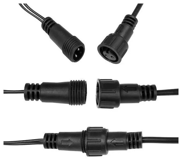 eCa WSC-7750 Vianočné osvetlenie 100 LED multicolor 8,5 m