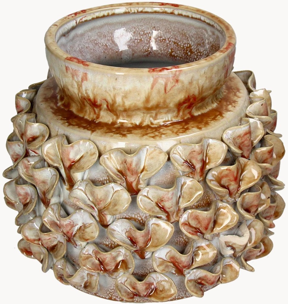 Kameninová váza Blooming, V 21 cm