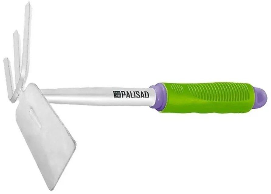 Motyčka plochá malá + 3 hroty, pogumovaná rukoväť PALISAD