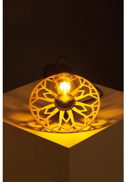 Luster na lanku FALCO 1xE27/60W/230V pr. 20 cm béžová