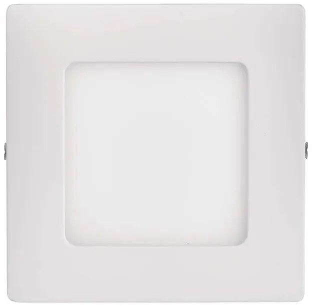 LED panel 120×120, štvorcový prisadený biely, 6W neutr. b. 70966