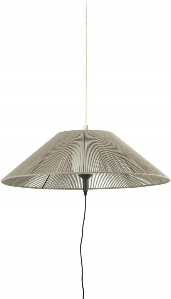 Faro Saigon Out C100 prenosné závesné svietidlo šedá/béžová, IP44, E27, 105c