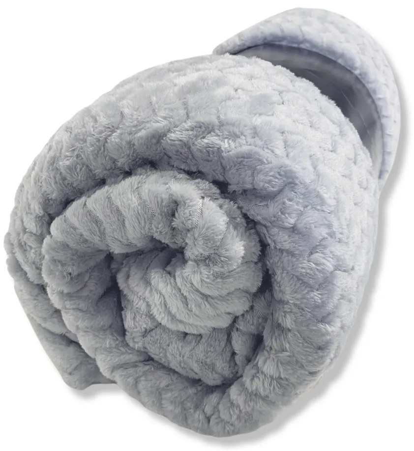 ComfortMatrace Deka z mikrovlákna King sivá 230x200 cm