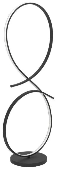 Eglo 901271 - LED Stojacia lampa SERPINS LED/20W/230V 3000K čierna