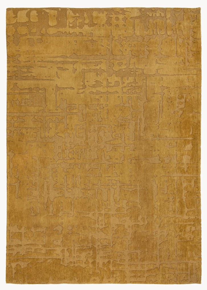 Žakárový koberec's reliéfnou štruktúrou Baobab