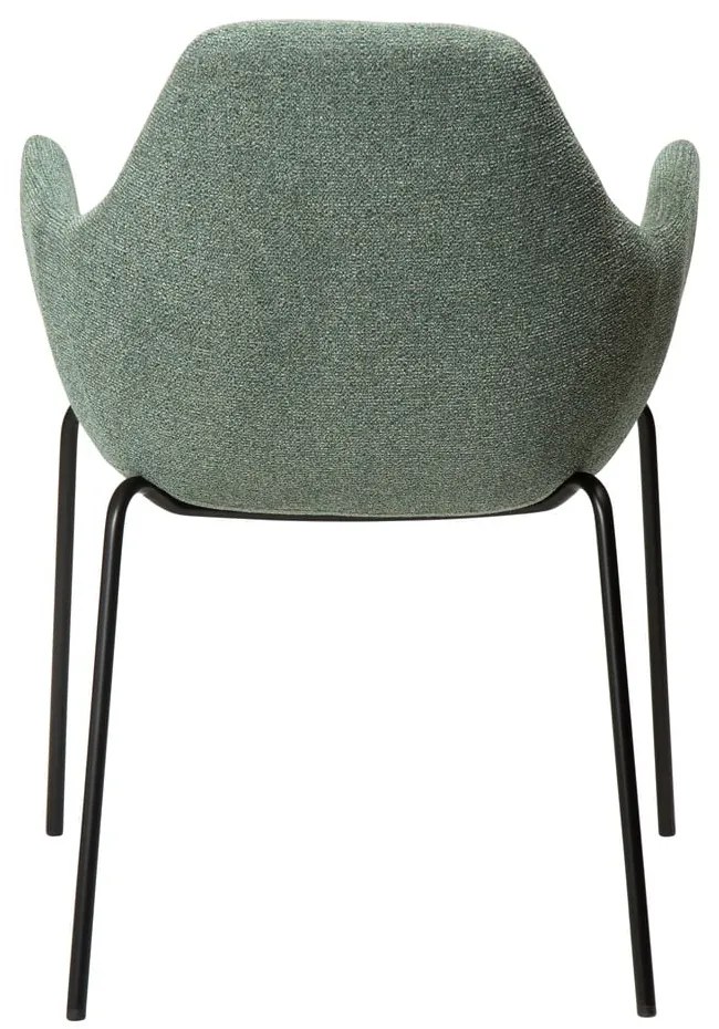 Svetlozelené kreslo z textílie buklé Zimmer – DAN-FORM Denmark