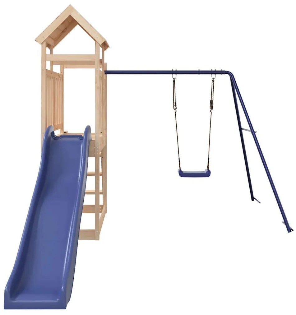 Vonkajšia súprava na hranie masívna borovica