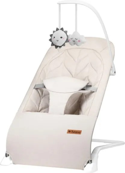 Detské hojdacie kreslo Moon 10 béžové