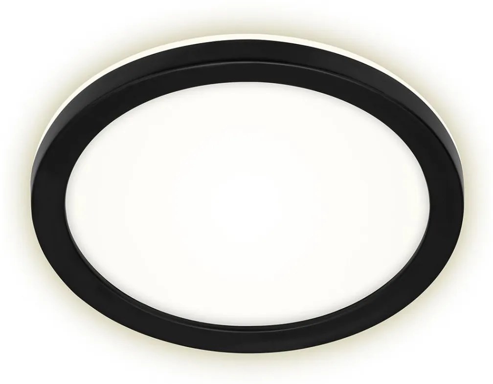 Briloner 3008-015 - LED Stropné svietidlo LED/8W/230V pr. 21 cm čierna IP44