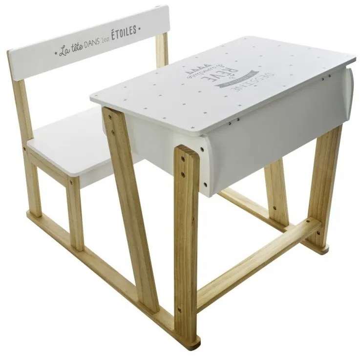 Drevený stôl s lavicou - Atmosphera Créateur d'intérieur® (ennyroom.sk)