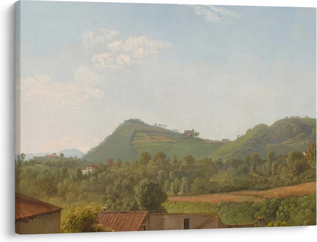 Obraz - Simon Denis,  View Near Naples, reprodukcia (70x50 cm)