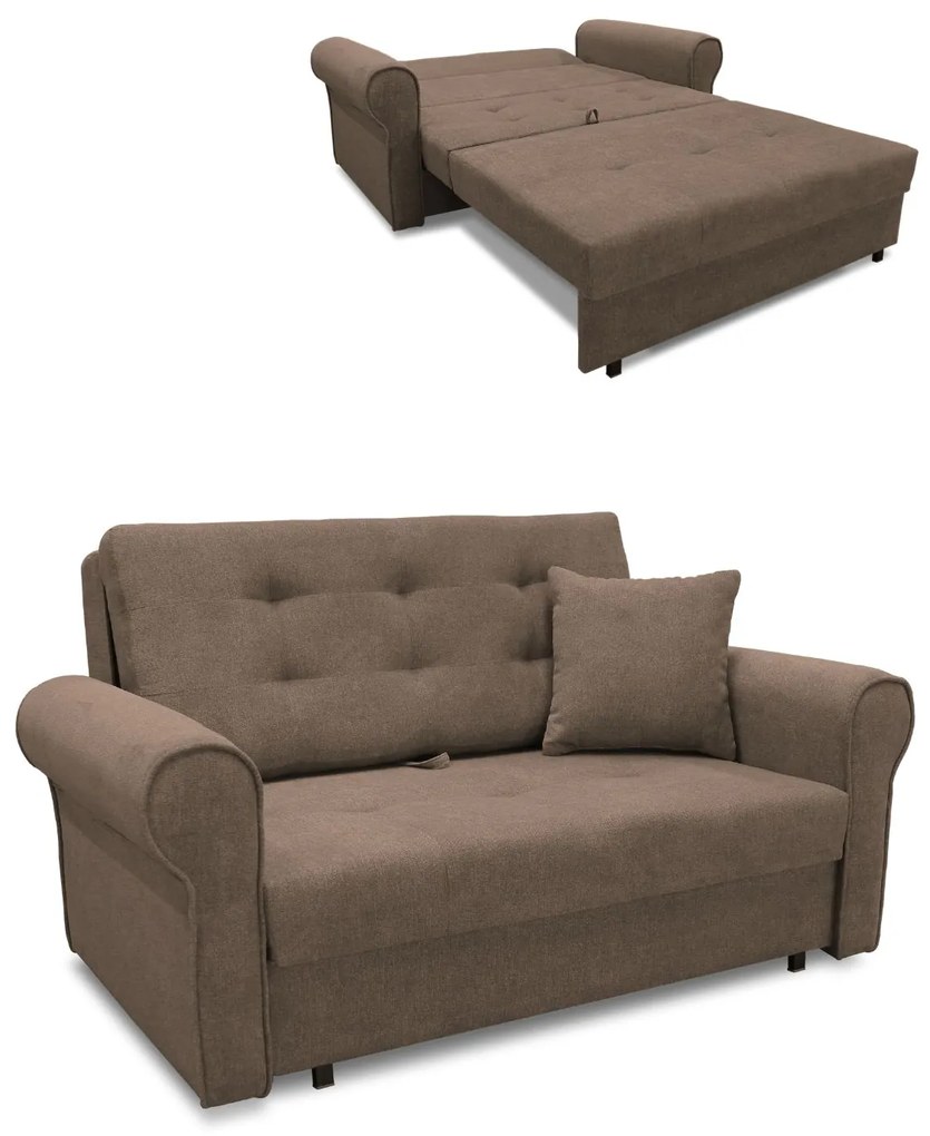 Dvojmiestna pohovka s úložným priestorom Bil II