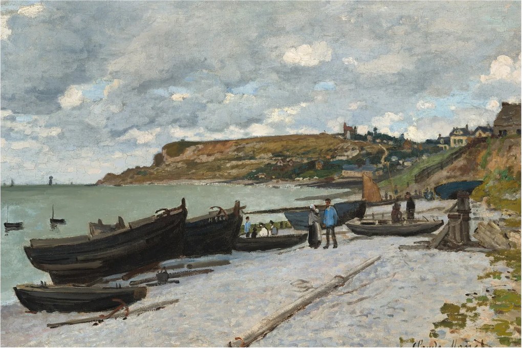 Obraz - Claude Monet, Sainte Adresse, reprodukcia (90x60 cm)
