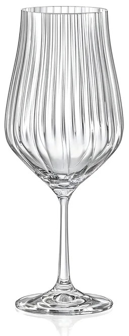 Bohemia Crystal Poháre na biele víno Tulipa Optic 550ml (set po 6ks)