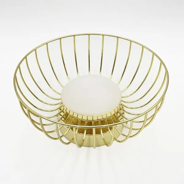 LED stropné svietidlo BETSY LED/12W/230V pr. 25 cm zlaté