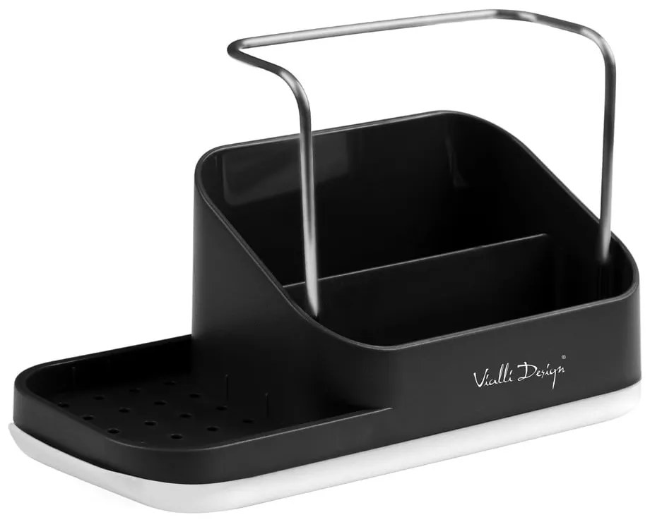 Čierna súprava na umývanie riadu Vialli Design