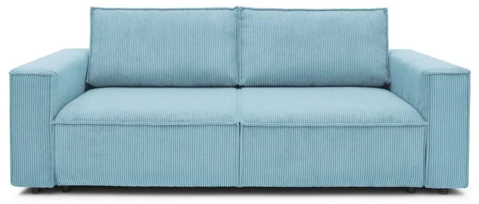 Menčestrová rozkladacia/s úložným priestorom pohovka v mentolovej farbe 245 cm Nihad – Bobochic Paris