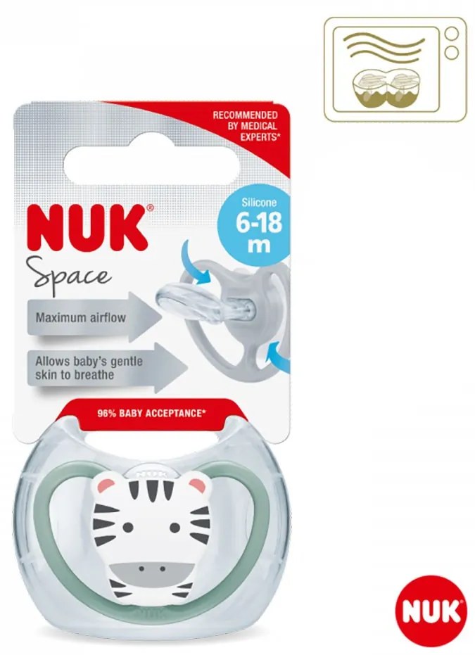 Cumlík Space NUK 6-18m lion, vel. 6-18 m