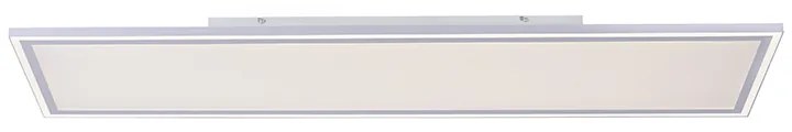 121 cm Biela stropná lampa vrátane LED 2700 - 5000K - Luntani