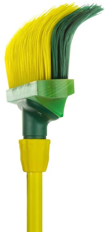 BÜMAG Metla 30 cm so zahnutými štetinami a teleskopickou rukoväťou